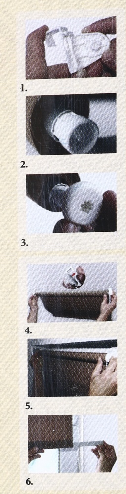 Ролета термо (blackout) Vivendi YLZG002 бежевая 50x150 см