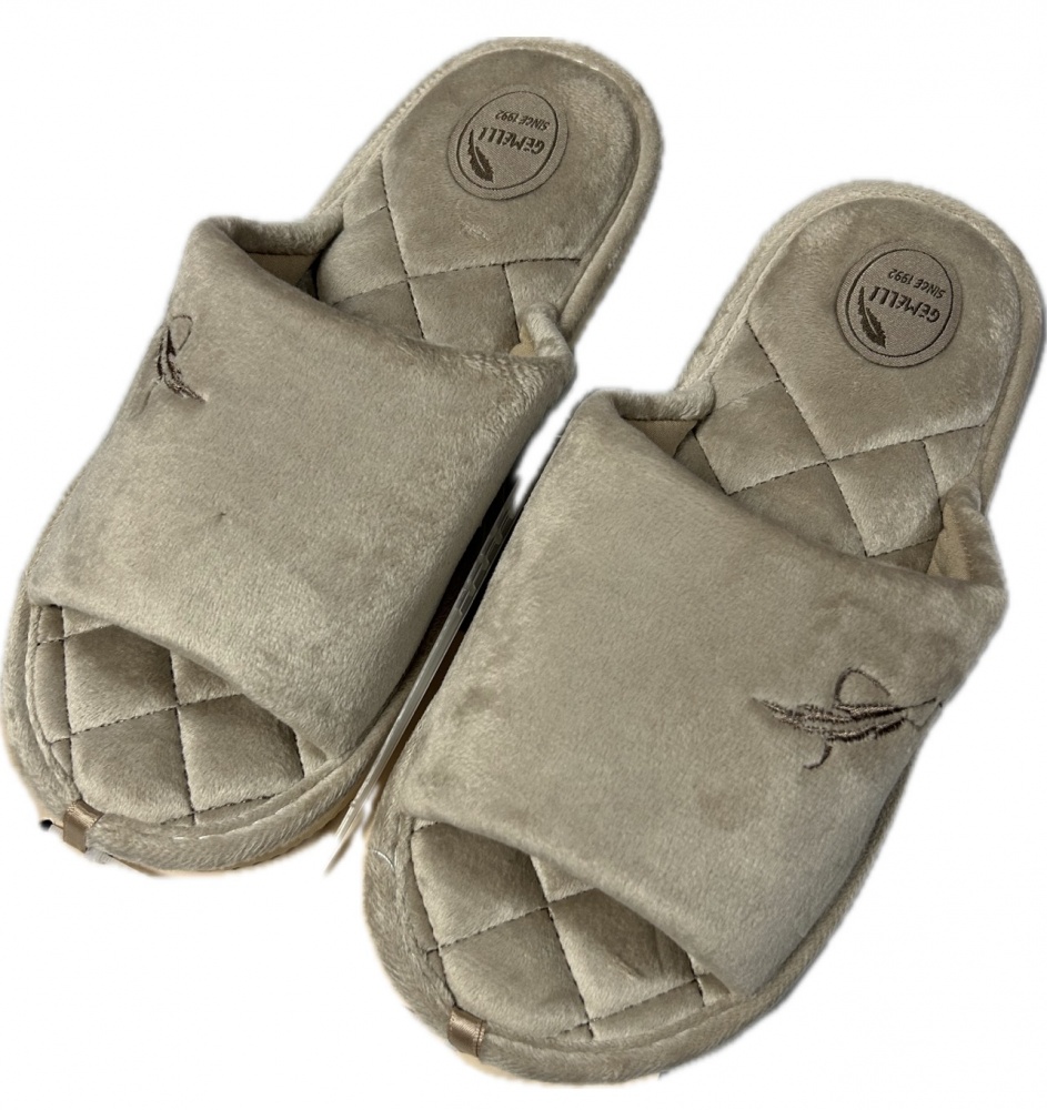 Капці домашні Gemelli Подих р.41 бежевий