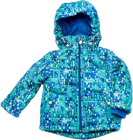 Куртка детская Модний Карапуз р.80 синий с бирюзовым 03-00802-0 