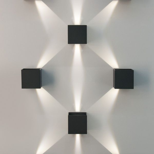 Светильник настенный Strotskis 1548 Techno LED 6 Вт черный 