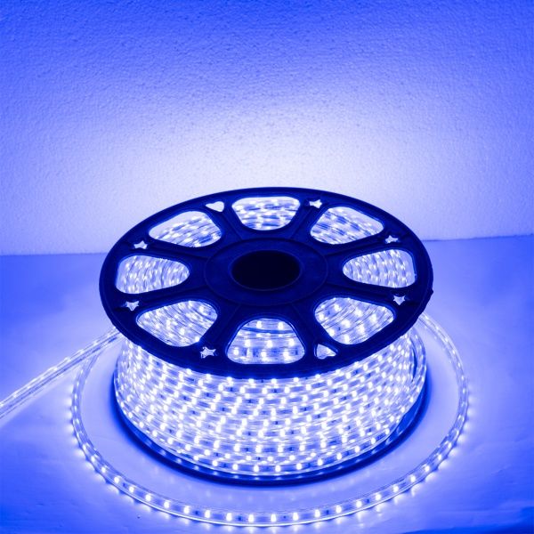 Лента светодиодная Hopfen 9 Вт IP65 230 В разноцветный (RGB) 5050, 60 LED/m, 220V-RGB 