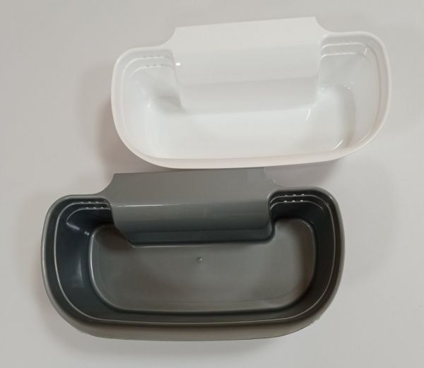 Контейнер-органайзер для сміття підвісний 2,2 л металік Plastic's Craft