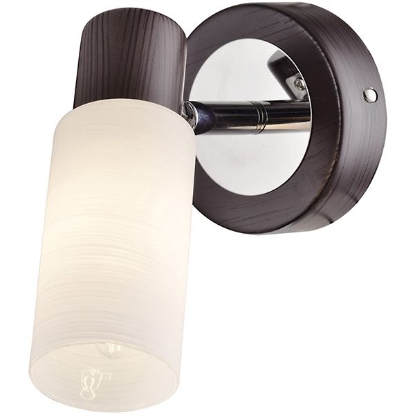 Спот Victoria Lighting 1x40 Вт E14 хром/венге SETT/PL1 