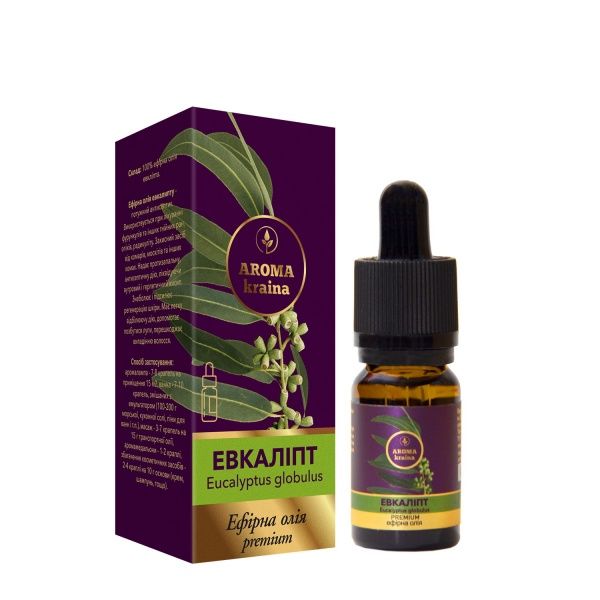 Эфирное масло Aroma kraina Премиум Эвкалипт 10 мл 