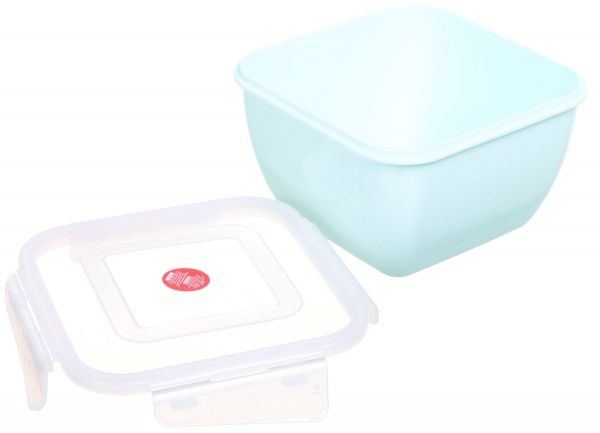 Контейнер Фієста 1.5 л квадратний салатовий Алеана