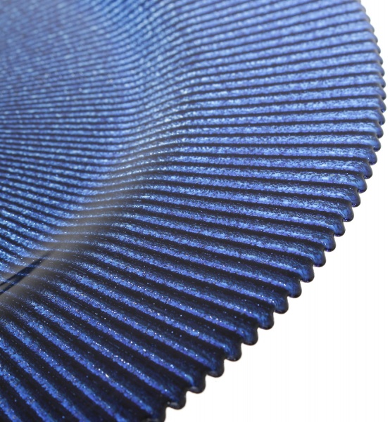 Блюдо Luce 33 см синє Dekor Cam 