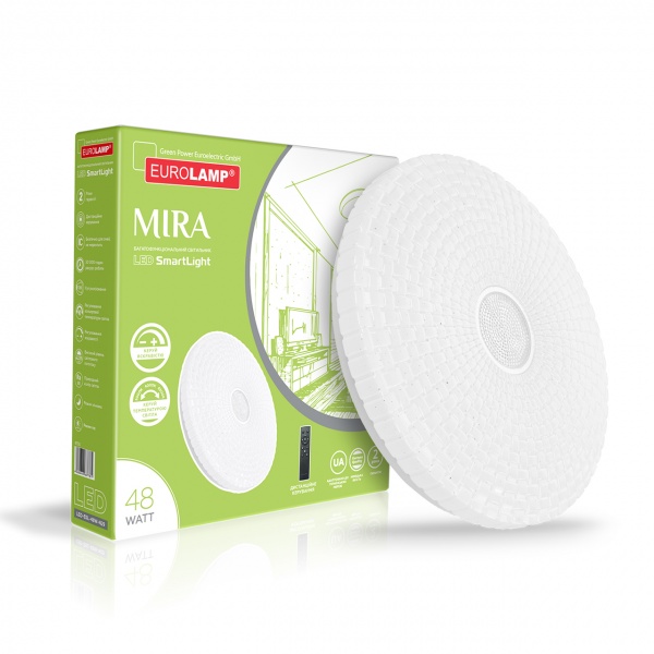 Світильник світлодіодний Eurolamp білий LED-ESL-48W-N29 