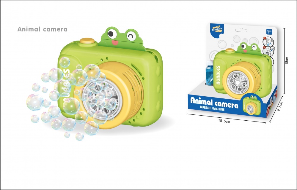 Набор мыльных пузырей MERX Limited автомат + жидкость 55 мл MX0446876