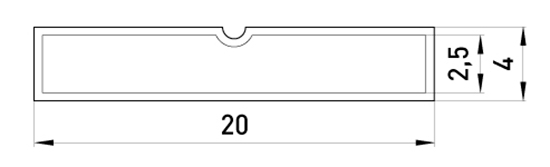 Гільза з’єднувальна E.NEXT e.tube.stand.gty.2.5 мідний s041020
