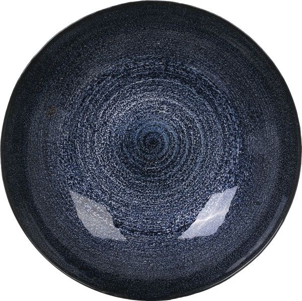 Блюдо глибоке Natural 27 см індіго/чорне Decor Cam 