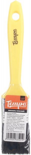 Пензель Tempo плоский 1.5 63 мм 1 1/2