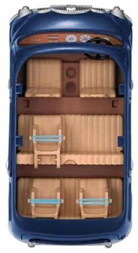 Ігровий набір Sylvanian Families Автомобіль семимісний синій 