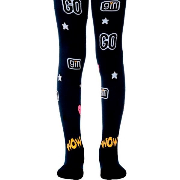 Колготки дитячі Conte-Kids TIP-TOP 443 р.150-152 графіт 