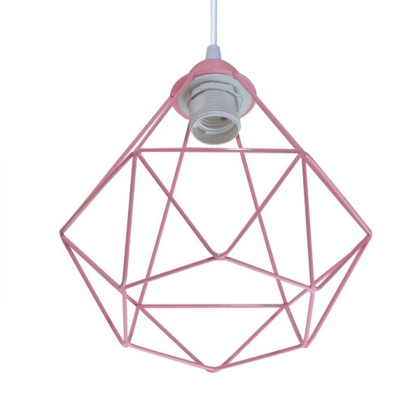 Підвіс Светкомплект Loft 2123 1x40 Вт E27 рожевий 