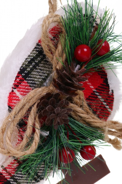 Ялинкова іграшка Санчата 14x10 см LD08007 