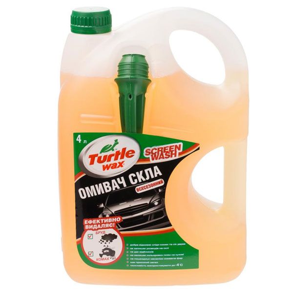 Омивач скла всесезонний Turtle Wax -4°С 4 л