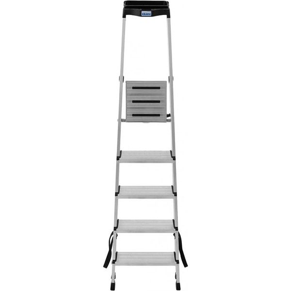 Лестница Krause Secury 5 MultiGrip + емкость пластиковая на 8 л