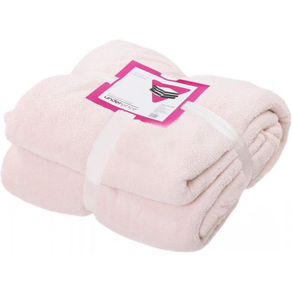 Плед мікрофібра Underprice світло-бежевий 200x220 см