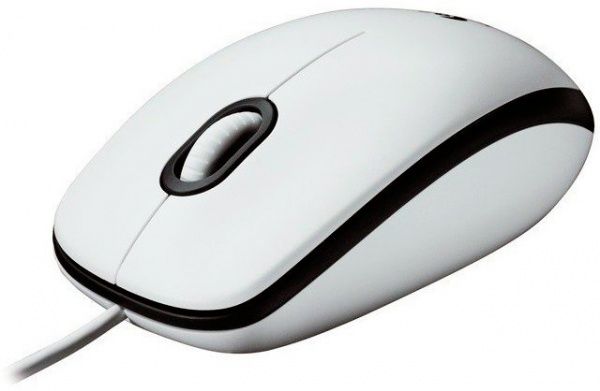 Мишка Logitech M100 - EMEA (L910-005004) white 