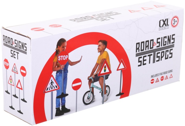Игрушечный набор Дорожные знаки CXL200-58