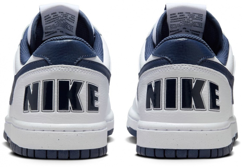 Кросівки чоловічі демісезонні Nike BIG NIKE LOW 355152-140 р.44 білі