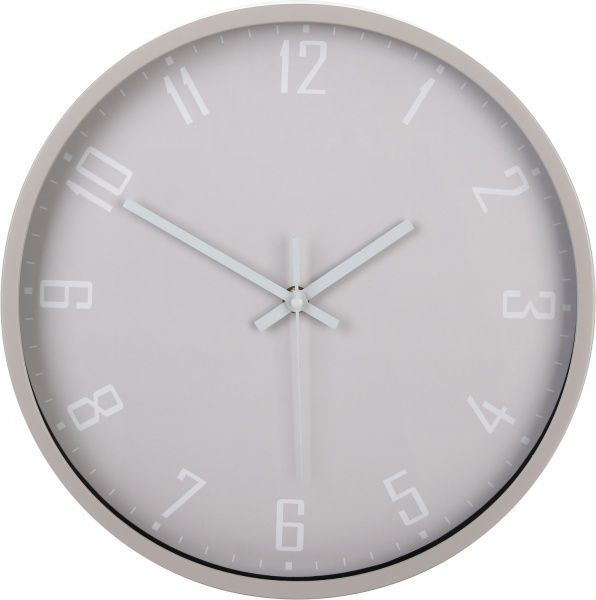 Часы настенные Watch 30,5x4 см бежевый