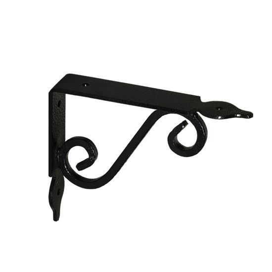 Держатель для полок REI черная ковка 300х250 мм 1479.300