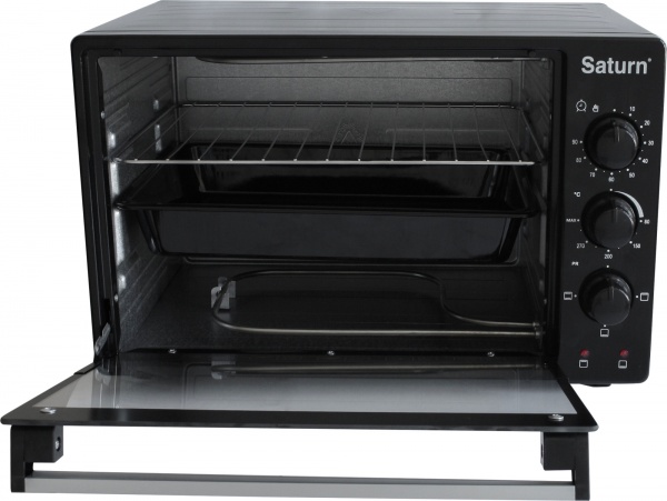 Електрична піч Saturn ST-EC3401 Black 