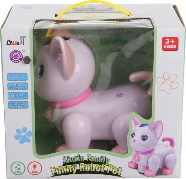 Интерактивный робот Cat розовый G1404355