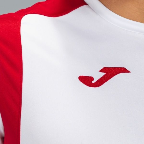 Футболка Joma T-SHIRT CHAMPIONSHIP V WHITE-RED S/S 101264.206 M білий