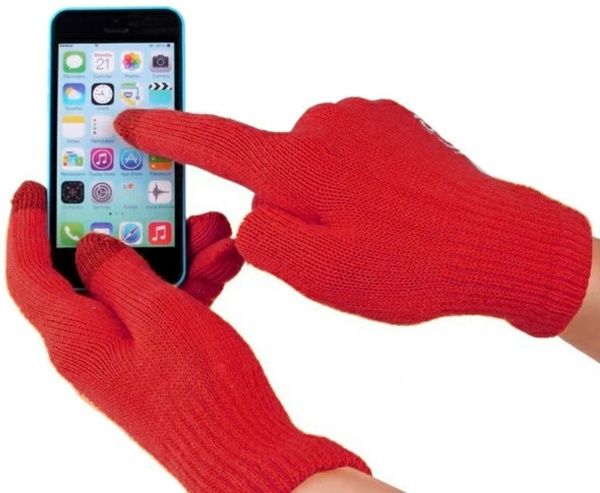 Рукавички AIRON IGLOVE 4822356754397 р. one size red