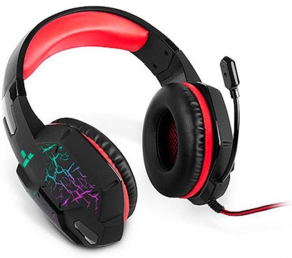 Гарнітура Real-el GDX-7750 black/red (EL124100048) 