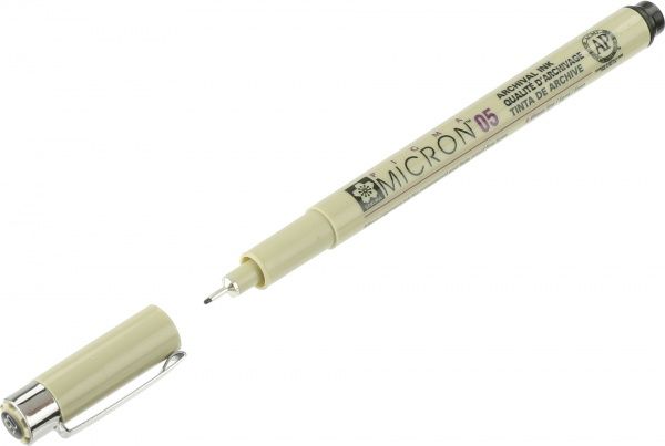 Лінер PIGMA Micron (0.5) Чорний  0,45 мм SAKURA
