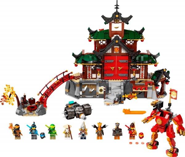 Конструктор LEGO NINJAGO Храм-додзьо ніндзя 71767