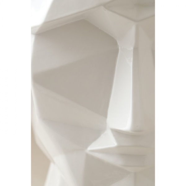 Ваза керамическая Nana ceramics Кай 28 см белый глянец 