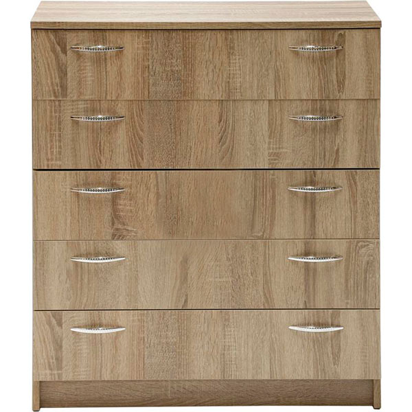 Комод Ровер-Ресурс К-5 800x900x380 мм дуб сонома трюфель