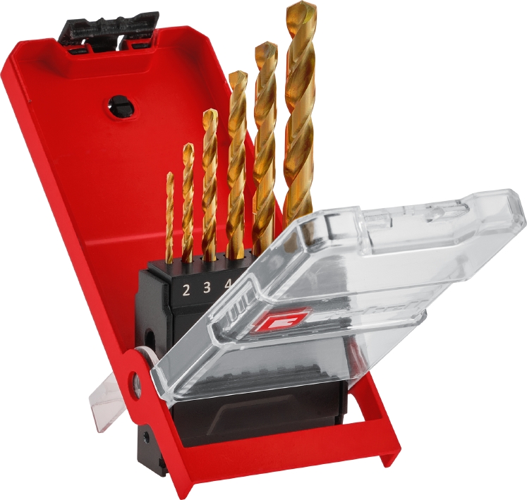 Набор сверл по металлу Einhell 2-8 мм 6 шт. 427006