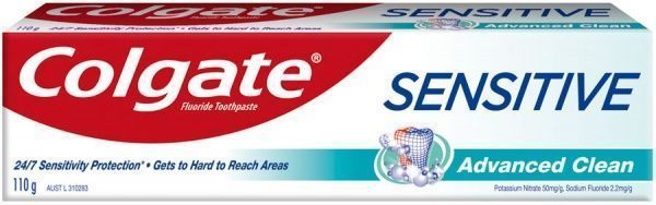 Зубна паста Colgate Sensitive Досконале чищення 75 мл 110 г