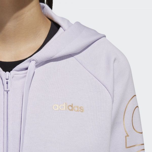 Джемпер Adidas W E BRAND HD TT FL9295 р. L фіолетовий