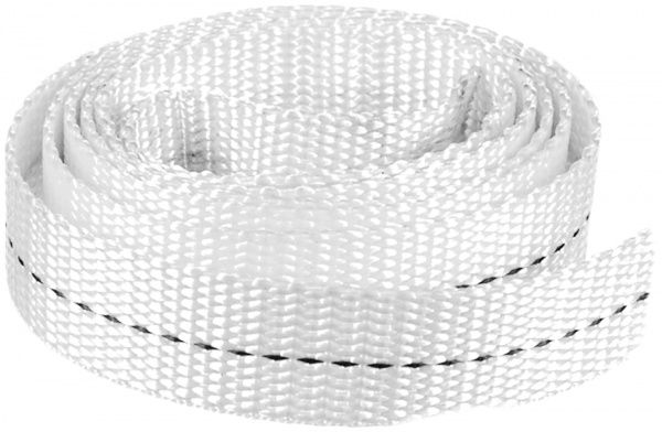 Лента текстильная 30 мм белый