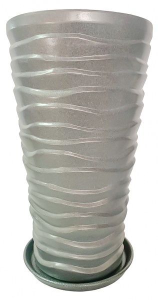 Горщик Пальма круглий 29 л мармур 