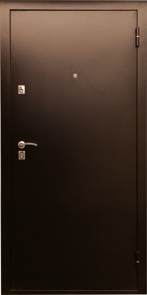 Дверь входная Y1S001C053 + P037C283 коричневый 2050x960 мм правая