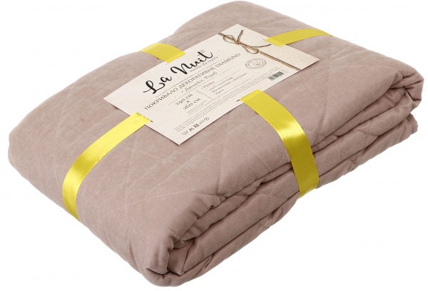 Покрывало Diamond ромб 240x260 см La Nuit крем 