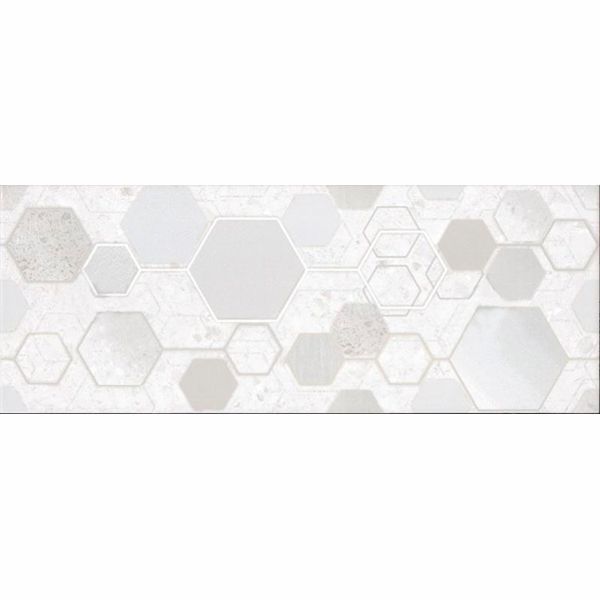 Плитка InterCerama Techno Сіра Світла 23x60 167 071-1 