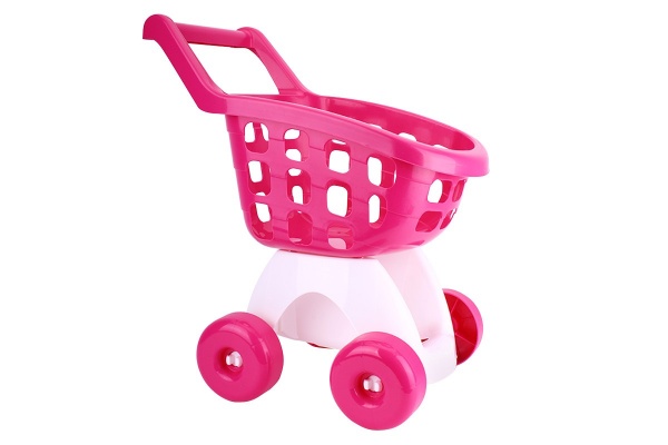 Тележка-каталка ТехноК розовый 8249