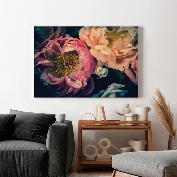 Картина на полотні Яскраві квіти 110x80 см WS Holst 14082216,8 