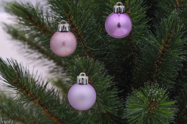 Набір ялинкових куль GIF2121 d 30 мм 24 шт./уп.