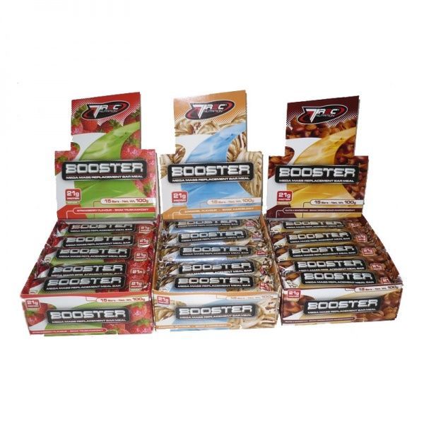 Батончик Trec Nutrition Booster Bar какао шоколадний 100 г