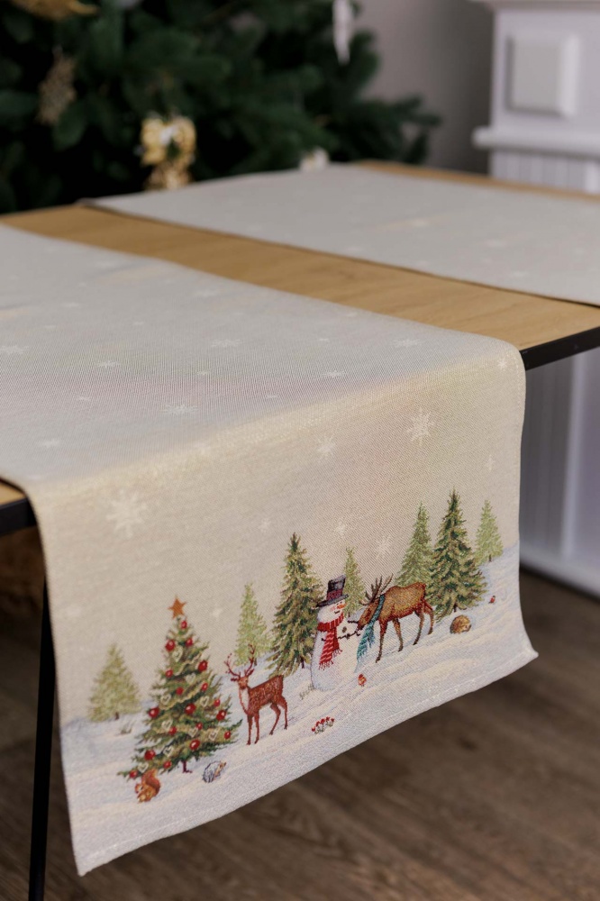 Раннер Зимний лес 140x40 см La Nuit