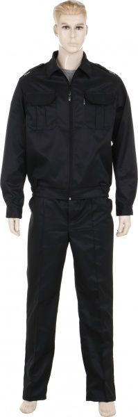 Костюм Торнадо Охрана-Люкс (5-6) р. 48-50 черный